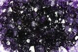 Sparkly, Dark Purple Amethyst Geode - Uruguay #378165-1